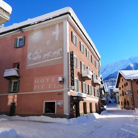 Historisches Hotel Piz Ela 贝尔京 外观 照片