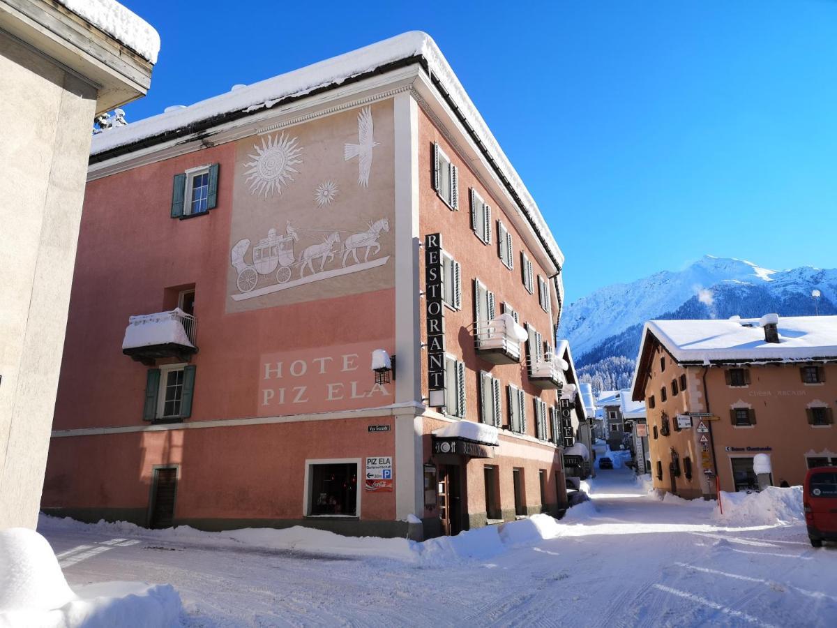 Historisches Hotel Piz Ela 贝尔京 外观 照片
